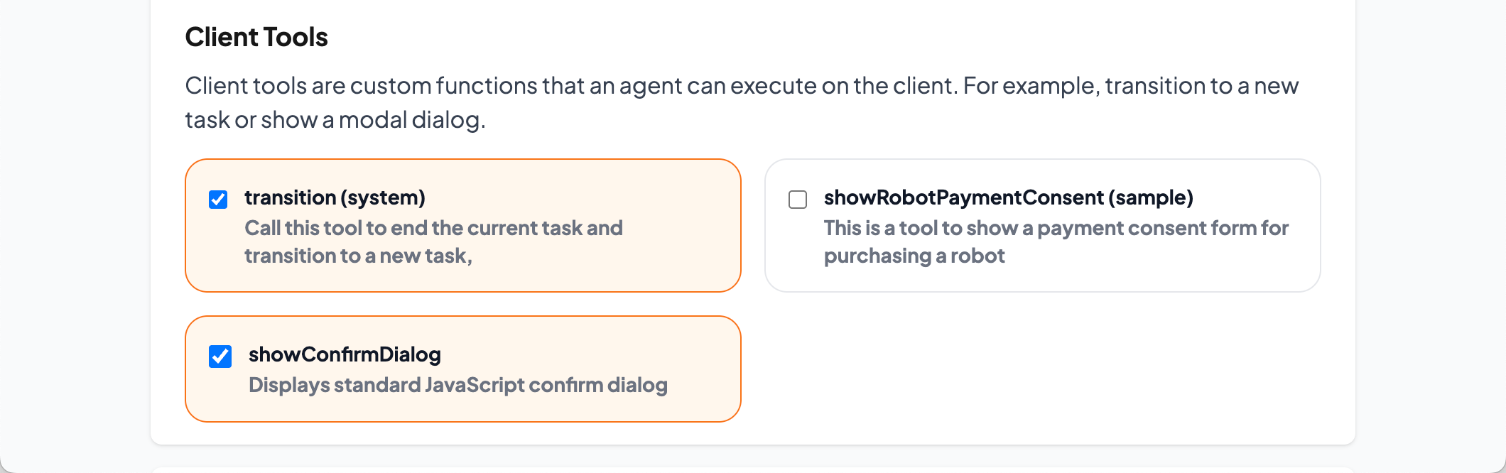 Client Tool