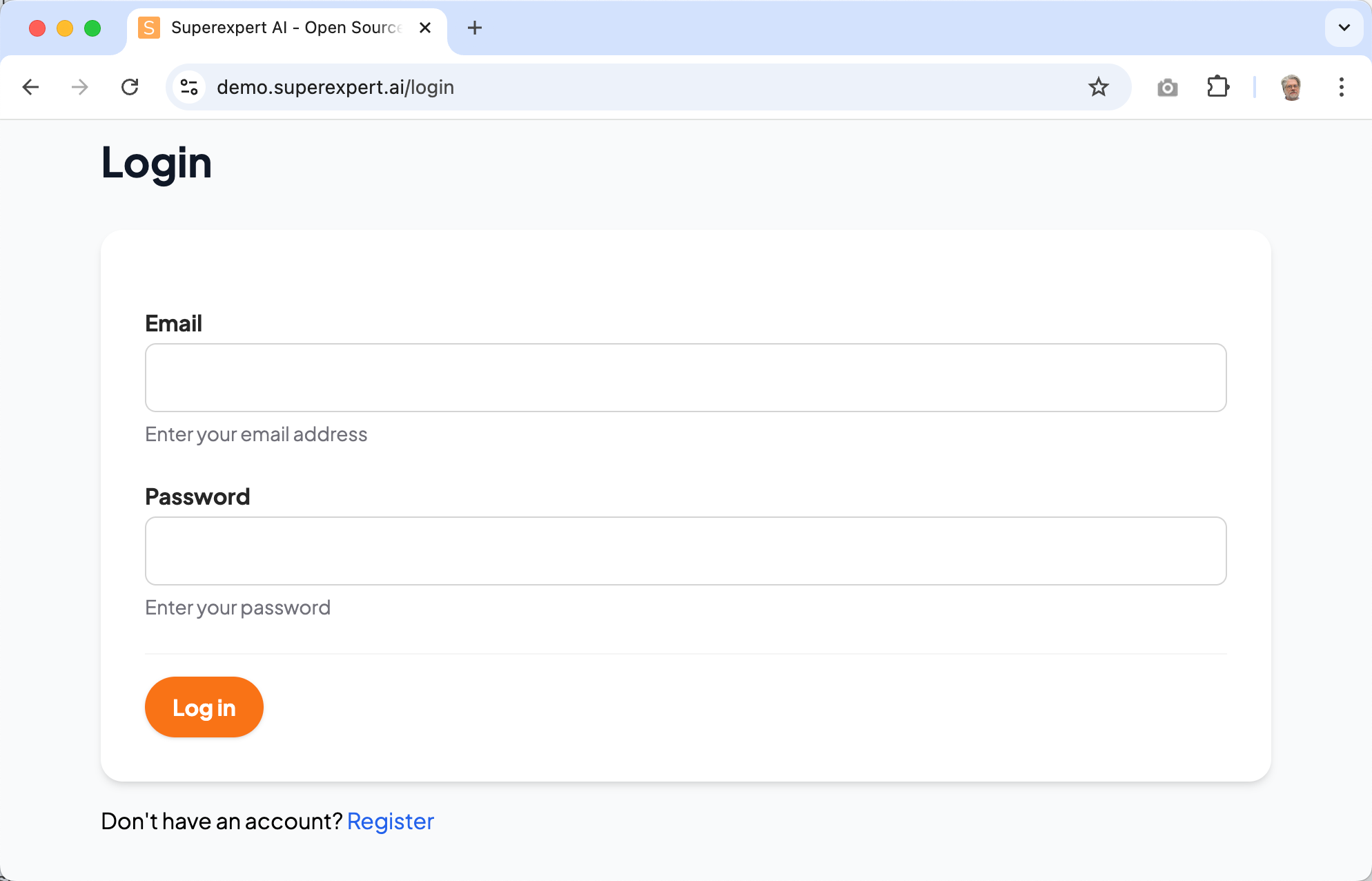 Working Superexpert AI